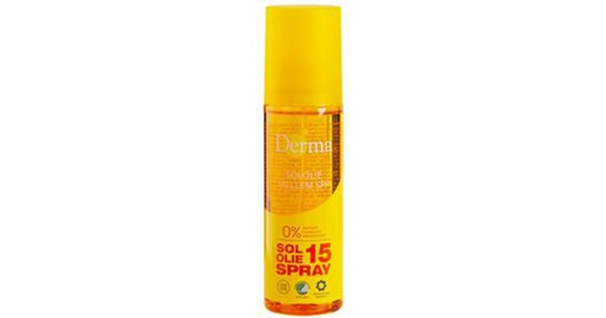 Derma Sololie Spray SPF15 200ml (1 butikker) • Priser »