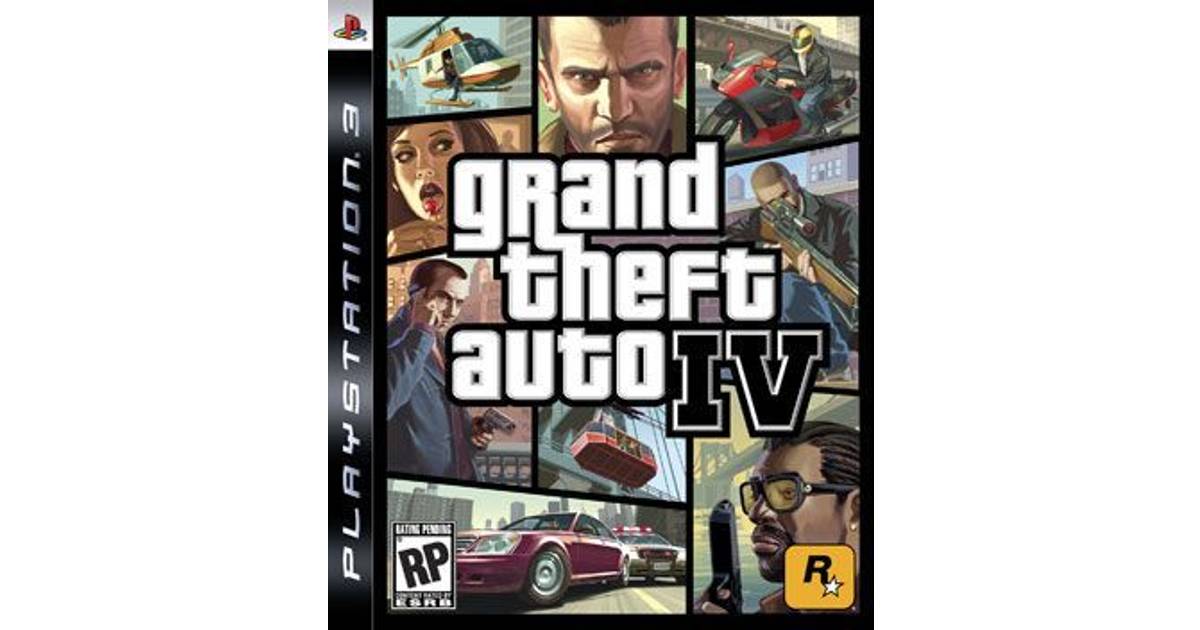 Grand Theft Auto IV (2 butikker) • Se hos PriceRunner »
