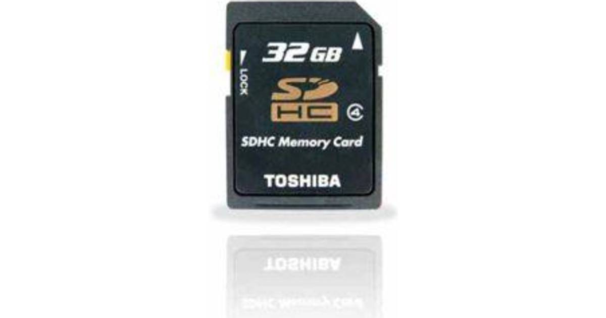 Toshiba SDHC Class 4 32GB • Se laveste pris (1 butikker)