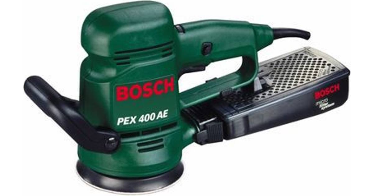 Bosch PEX 400 AE • Se priser (20 butikker) • Sammenlign her