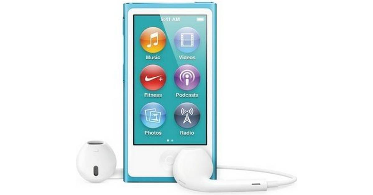 Apple iPod Nano 16GB (7th Generation) • Se priser (1 butikker) »