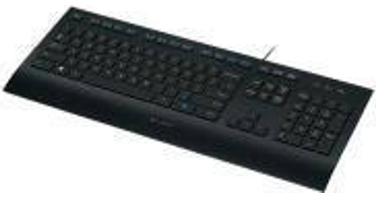 Logitech Corded Keyboard K280e (Nordic) • Se priser »