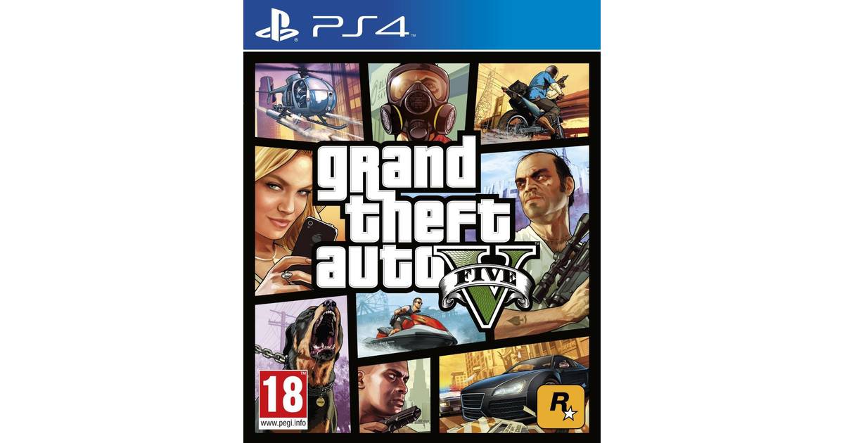 Grand Theft Auto V PlayStation 4 • Se laveste pris nu