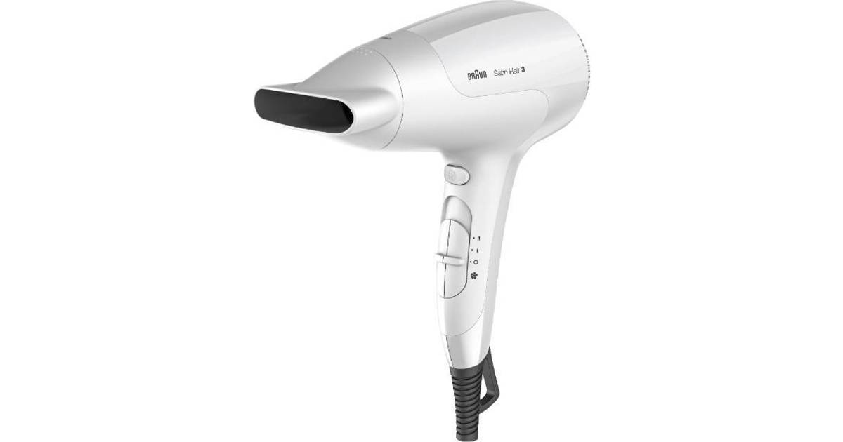 Braun Satin Hair 3 HD380 • Se pris (15 butikker) hos PriceRunner »