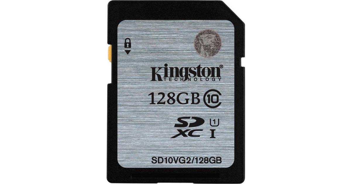 Kingston UHS-I U1 128GB (1 butikker) • Se priser »