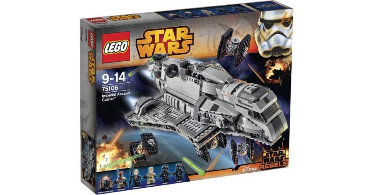 Lego Star Wars Imperial Assault Carrier 75106 • Pris »