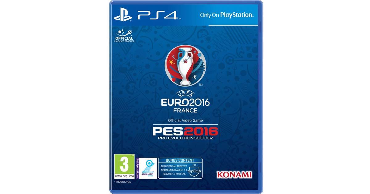 UEFA Euro 2016 PlayStation 4 • Se laveste pris (1 butikker)