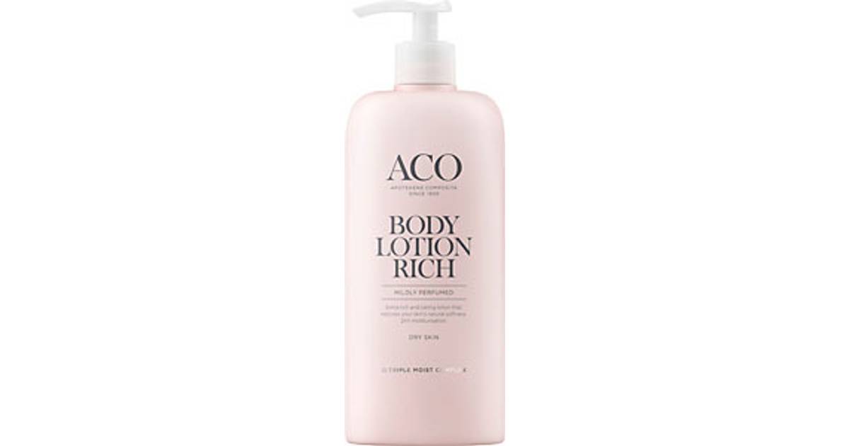 ACO Rich Body Lotion Scented 400ml • Se PriceRunner »