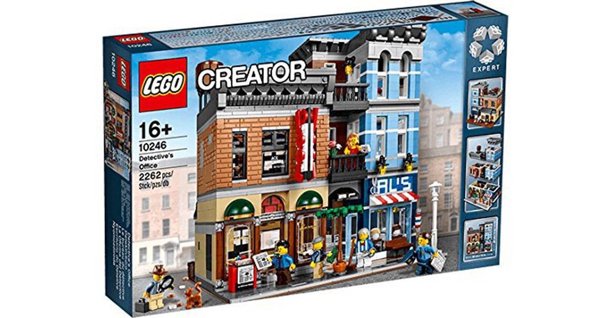 Lego Creator Detektivens kontor 10246 • PriceRunner »