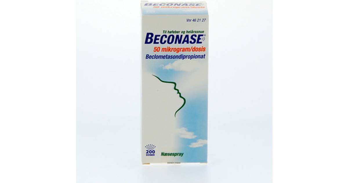 Beconase 200 doser Næsespray (2 butikker) • Se priser »