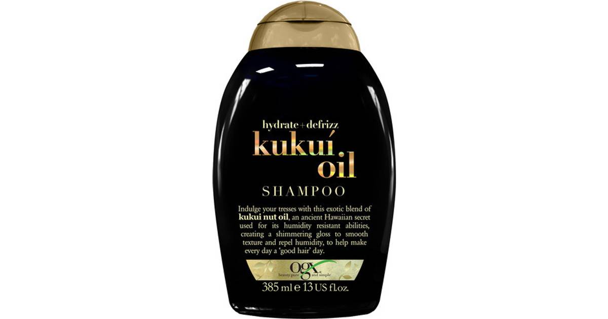 OGX Hydrate & Defrizz Kukui Oil Shampoo 385ml • Se priser hos os »