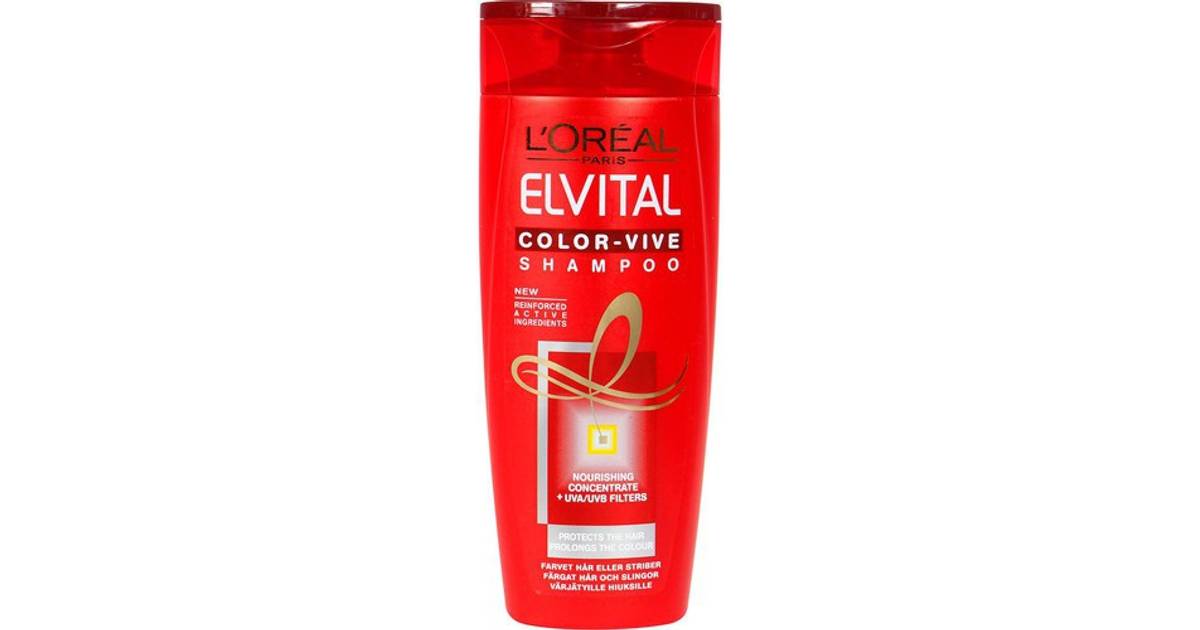 L'Oreal Paris Elvital Color-Vive Shampoo 250ml • Se priser hos os »
