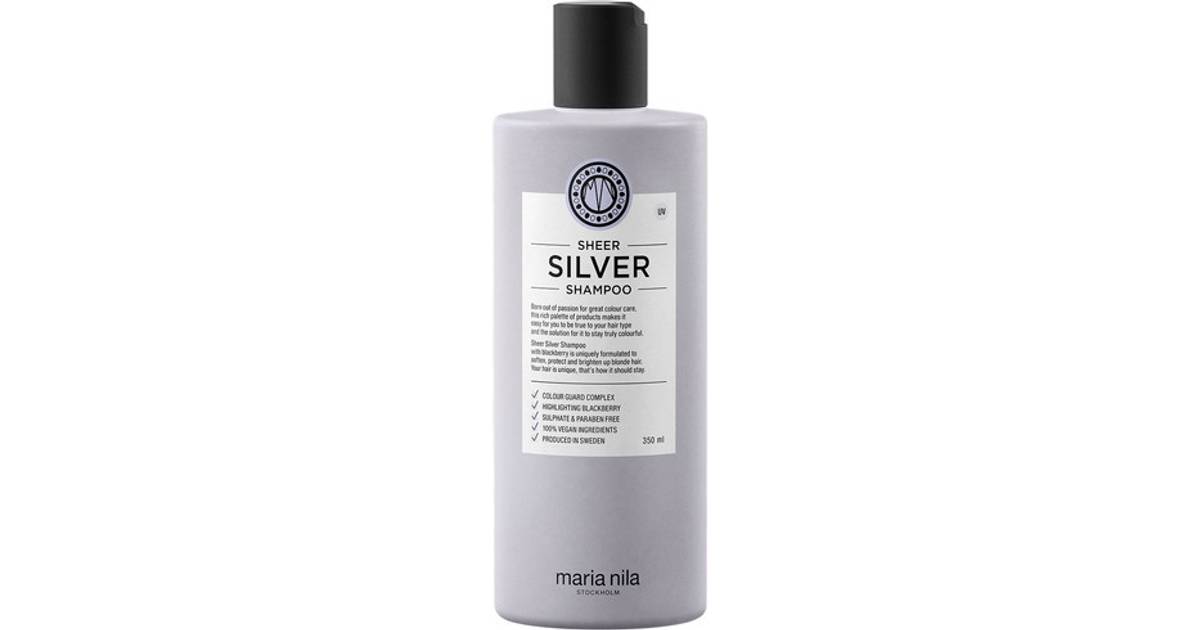 Maria Nila Sheer Silver Shampoo 350ml • PriceRunner »