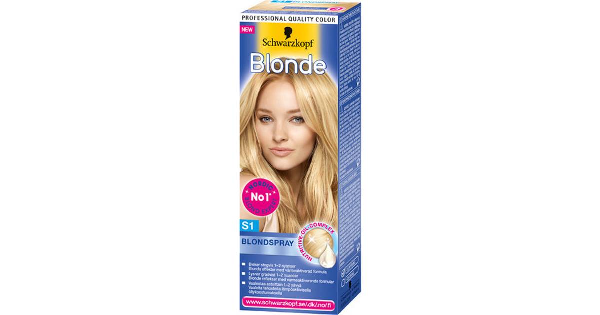 Schwarzkopf Blonde Blond Spray S1 125ml • Se priser »