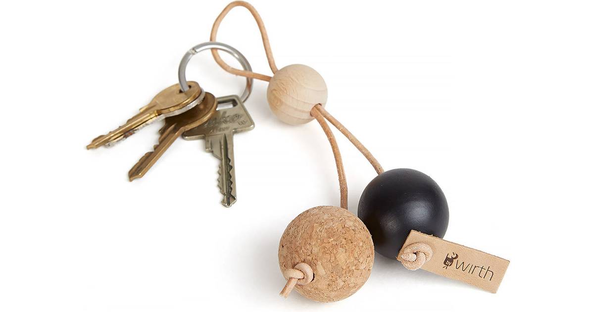 by Wirth Key Sphere Keychain - Black • Se priser (3 butikker) »