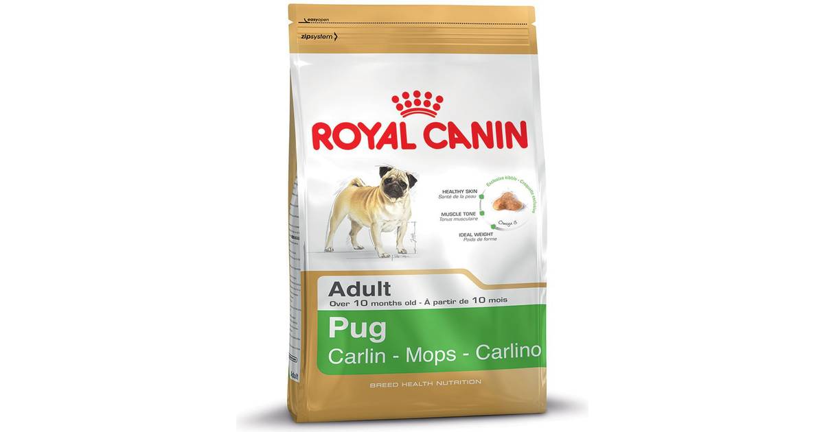 Royal Canin Pug Mops Adult 3kg • Se priser (3 butikker) »