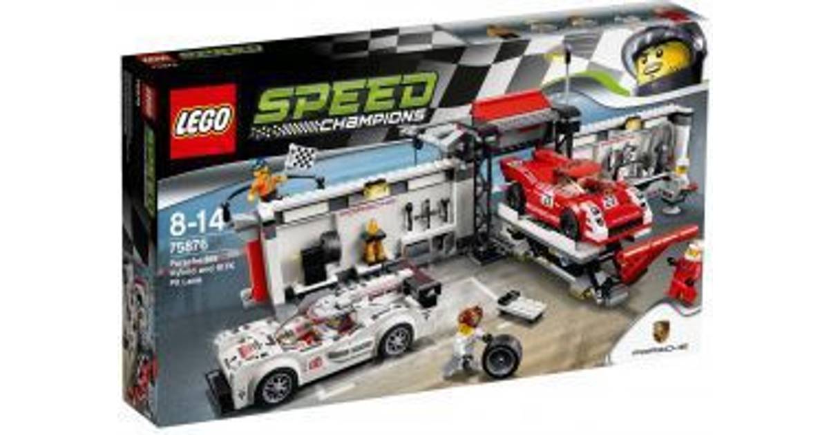 Lego Speed Champions Porsche 919 Hybrid Og 917K Pitstop 75876 • Se priser  nu »