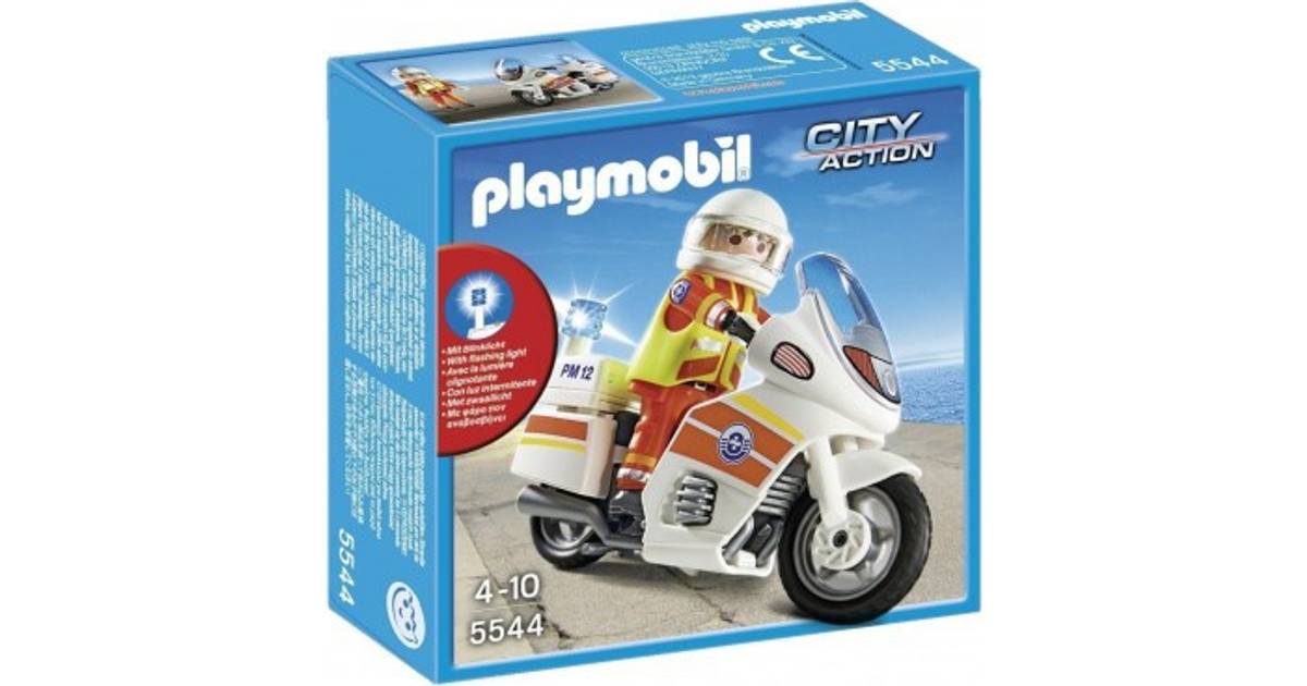 Playmobil Emergency Motorcycle With Light 5544 - Sammenlign priser ...