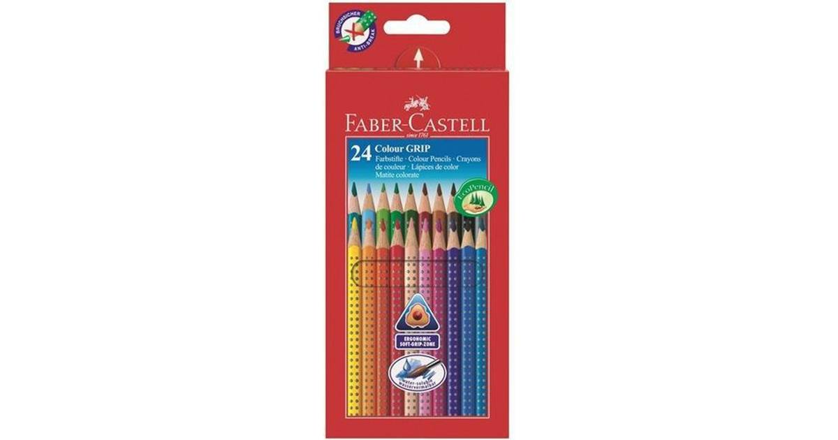 Faber-Castell Colour Grip 2001 Eco Farveblyanter 24 Stk • Se ...