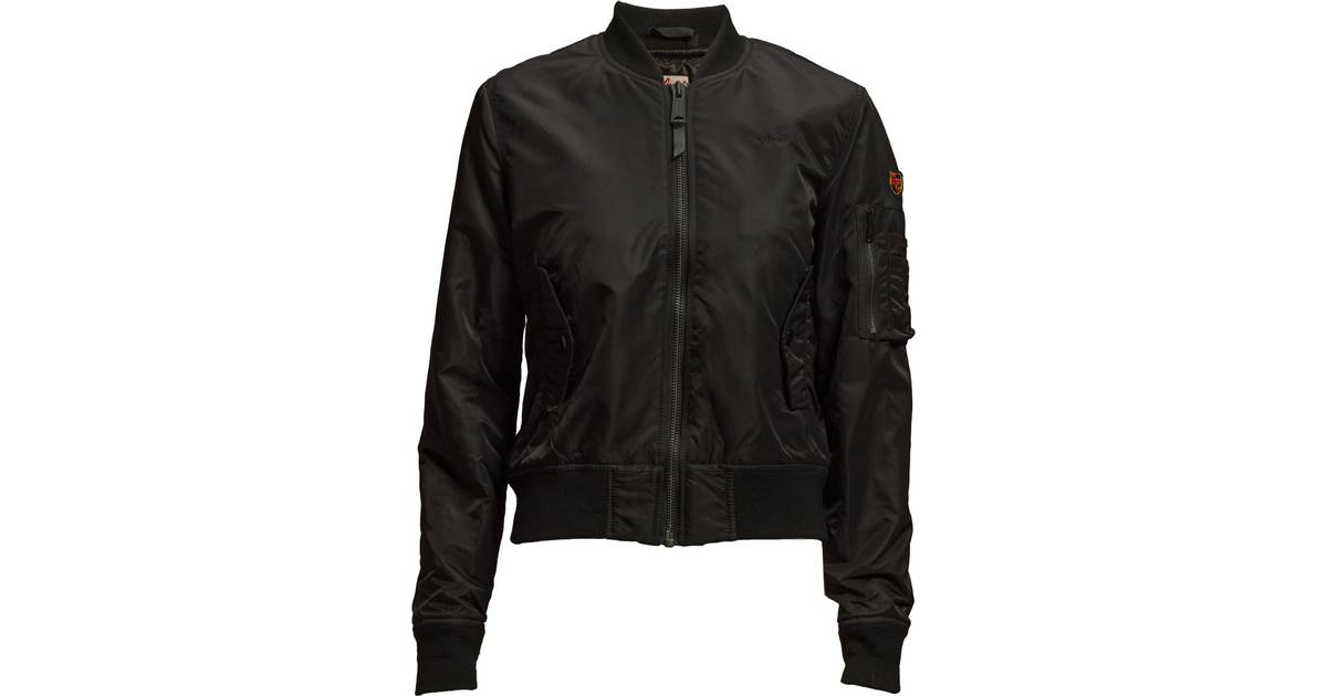 Schott 655-JKT AC W Jacket - Black • Se priser (1 butikker) »