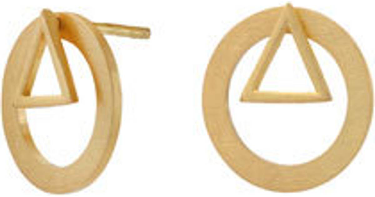 Nordahl Andersen Fashion Silver Gold Plated Earrings (325 576-3) • Se  priser (1 butikker) »