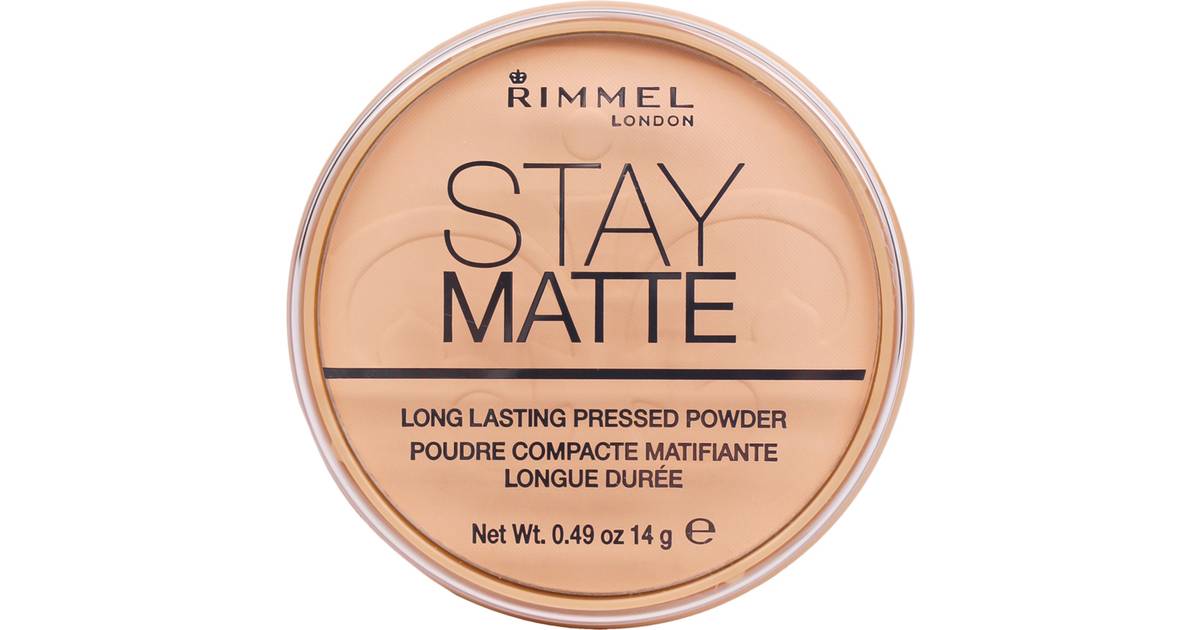 Rimmel Stay Matte Long Lasting Pressed Powder #006 Warm Beige • Se ...