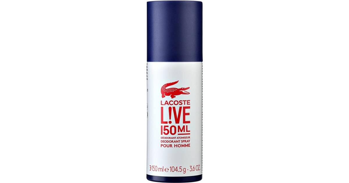 Lacoste Live Deo Spray 150ml (1 butikker) • Se priser »