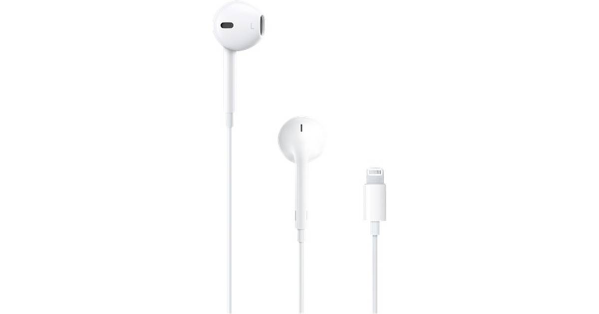 Apple EarPods Lightning • Se pris (70 butikker) hos PriceRunner »