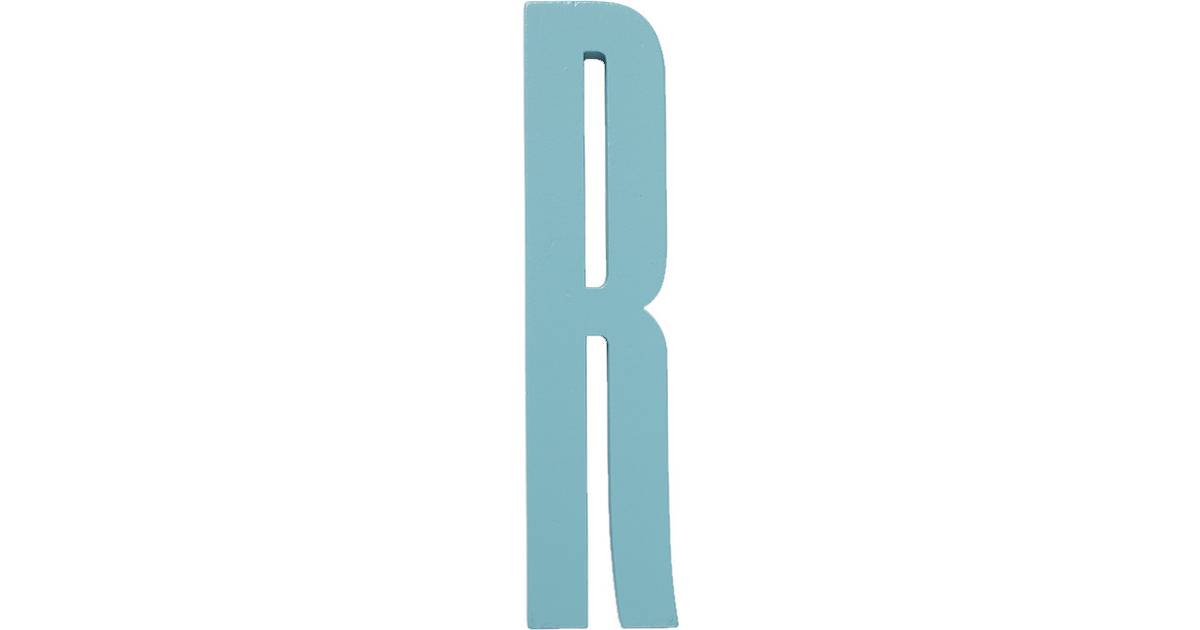 Design Letters Træbogstaver R (10 butikker) • Se priser »