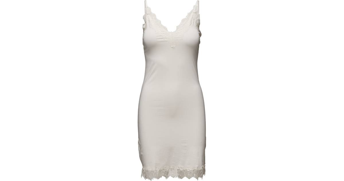 Rosemunde Strap Dress - Ivory (1 butikker) • Se priser »