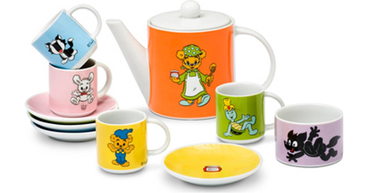Micki Bamse Coffee Set Porcelain • Se priser (1 butikker) »