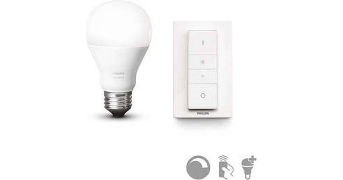 Philips Hue LED Lamp 9.5W E27 (1 butikker) • Se priser »