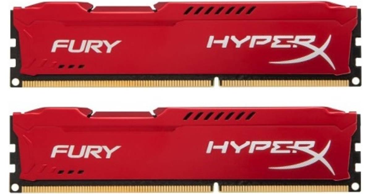 HyperX Fury Red DDR3 1600MHz 2x4GB (HX316C10FRK2/8)