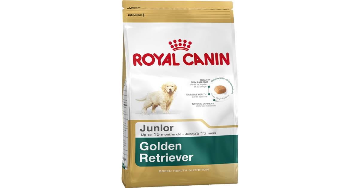Royal Canin Breed Golden Retriever Junior 12kg • Se priser hos os »