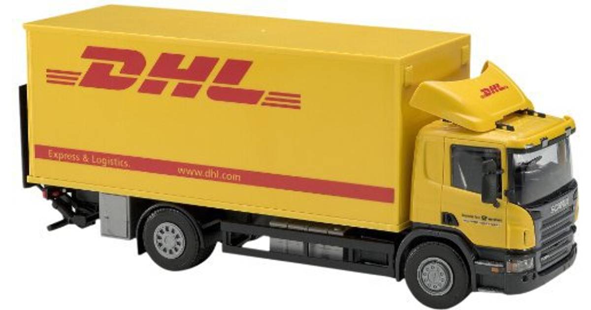 Emek Scania DHL Distributionsbil • Se PriceRunner »