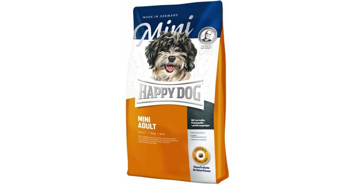 Happy Dog Adult Mini 4kg (5 butikker) • PriceRunner »