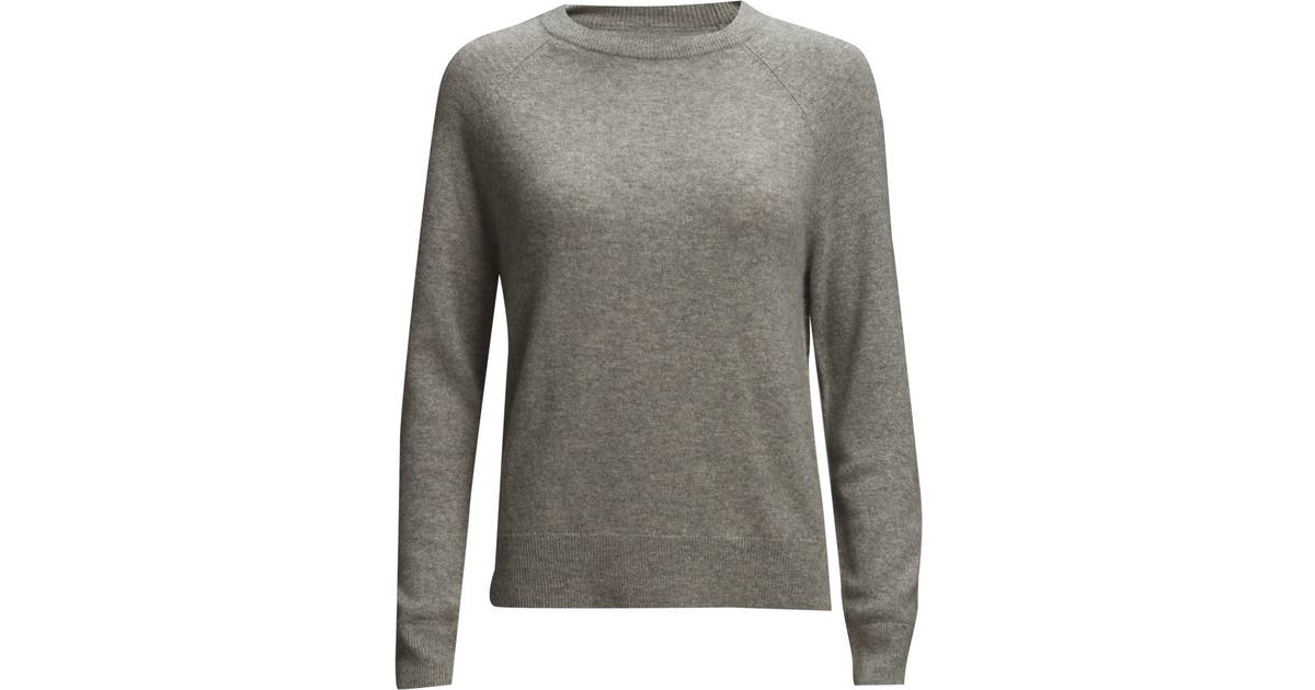 Samsøe & Samsøe Boston O-Neck 6304 Knitted Sweater - Grey Mel. • Se priser  nu »
