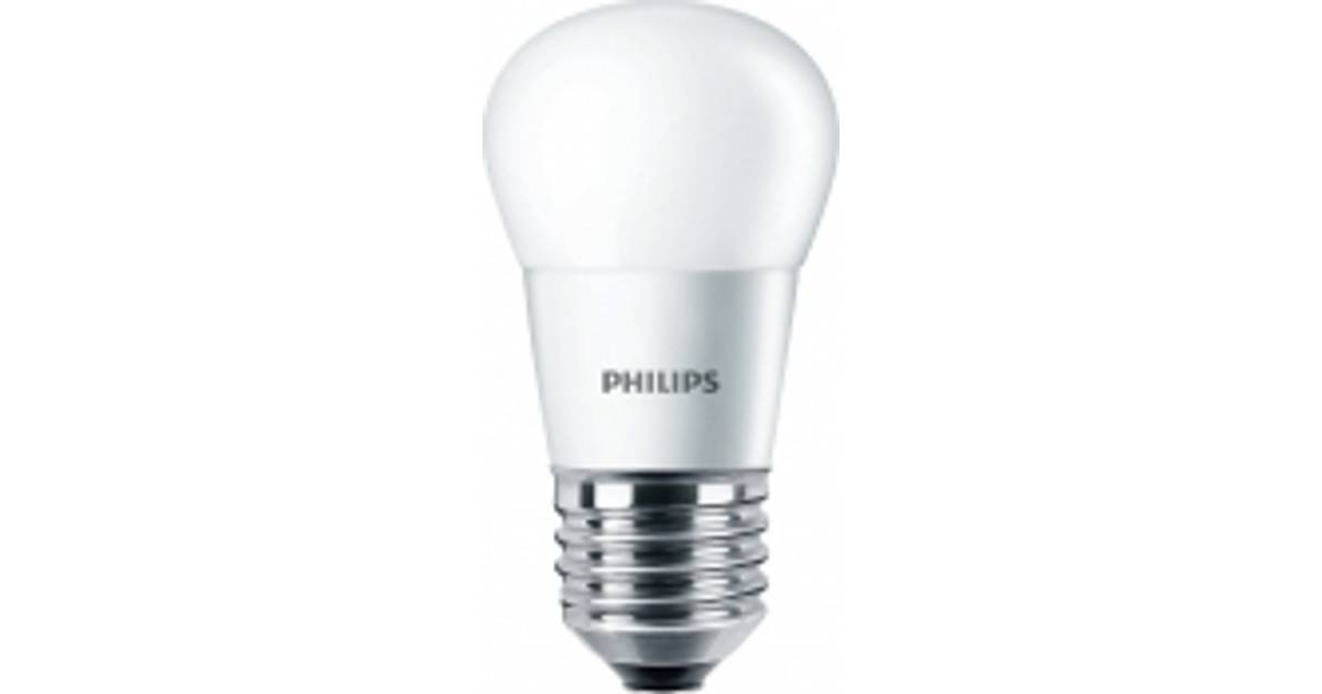 Philips LED Luster 2700K LED Lamp 4W E27 • Se pris »