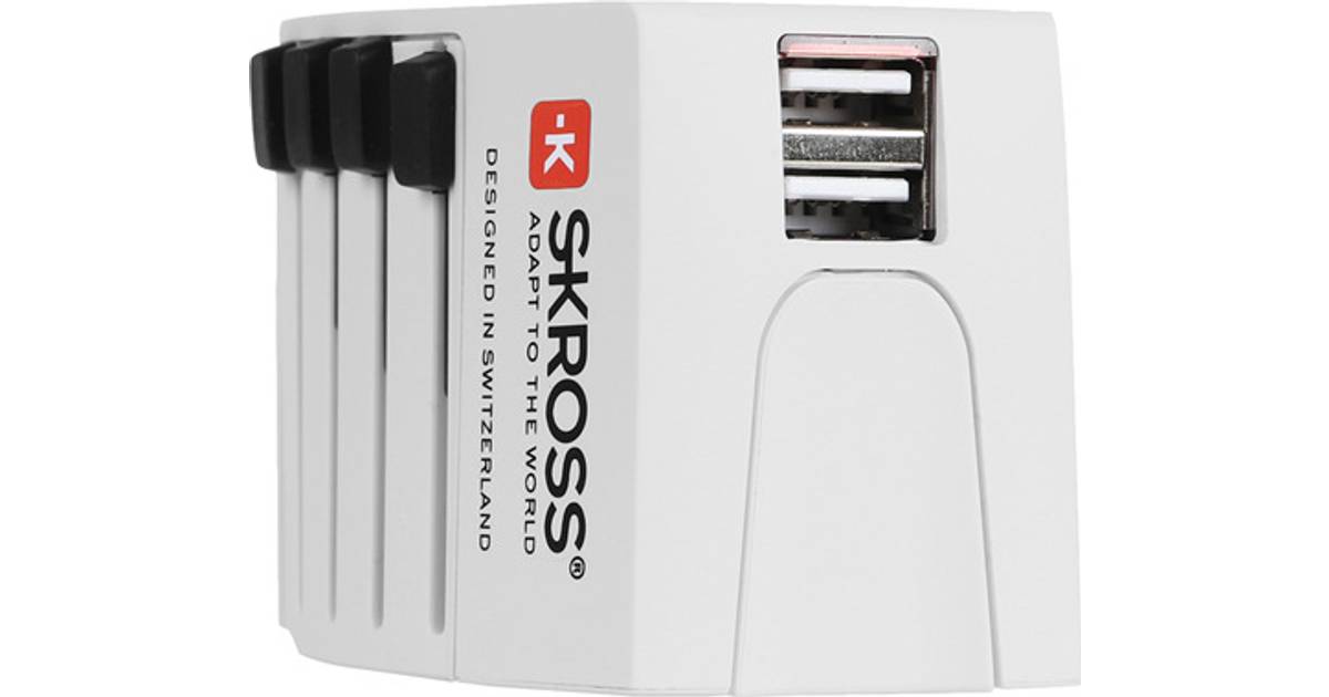 Skross World Adapter MUV USB (17 butikker) • Se priser »