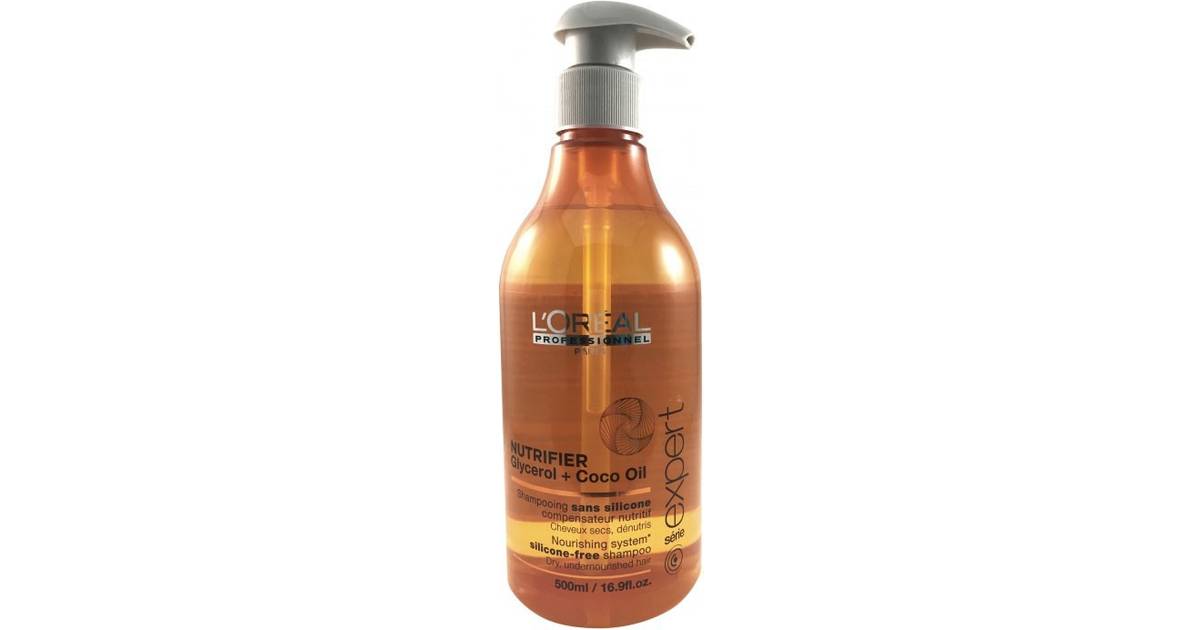 L'Oréal Paris Serie Expert Nutrifier Shampoo 500ml Pump • Pris »