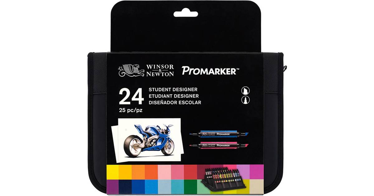 Winsor & Newton ProMarker 24 In Wallet Set • Se priser hos os »