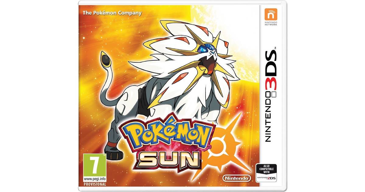 Pokémon Sun (12 butikker) hos PriceRunner • Se priser nu »