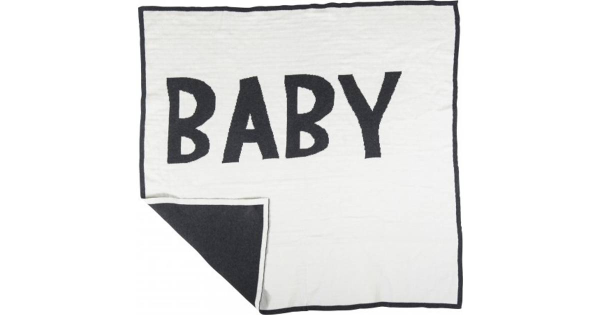 Sebra Strikket Babytæppe 80cm - Sammenlign priser hos PriceRunner