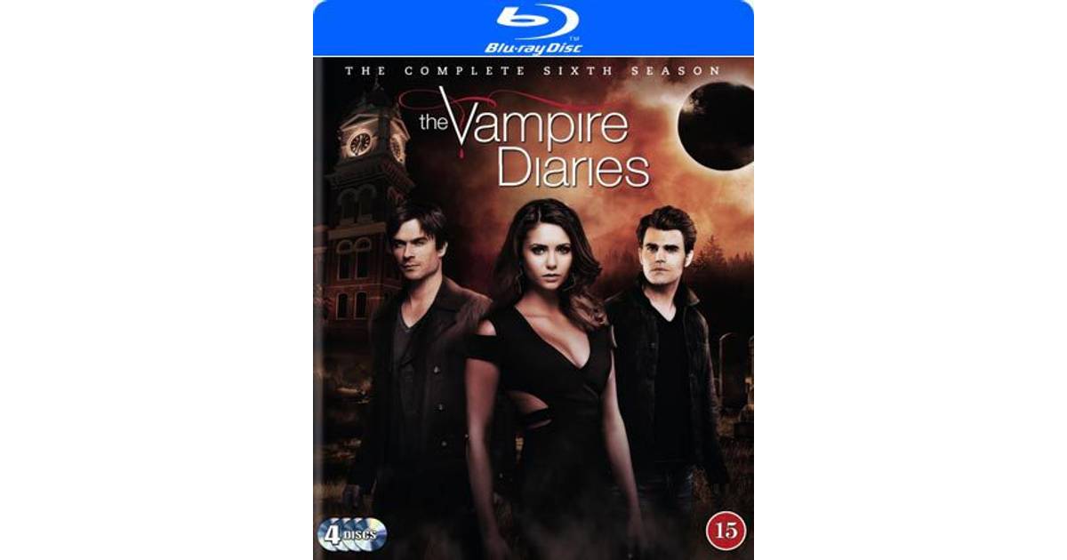 Vampire diaries: Sæson 6 (4Blu-ray) (Blu-Ray 2014) • Pris »