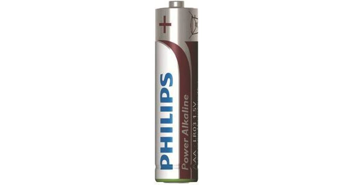 Philips AAA Power Alkaline 4-pack • Se PriceRunner »