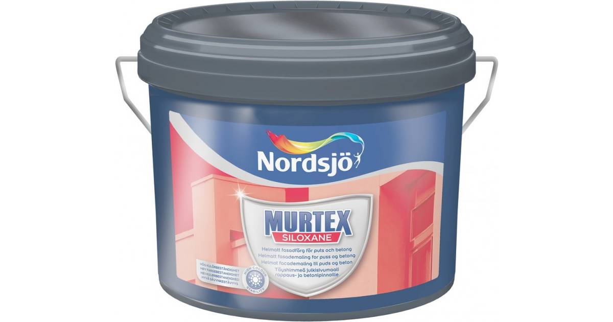 Nordsjö Murtex Siloxane Facademaling Hvid 2.5L • Se priser hos os »