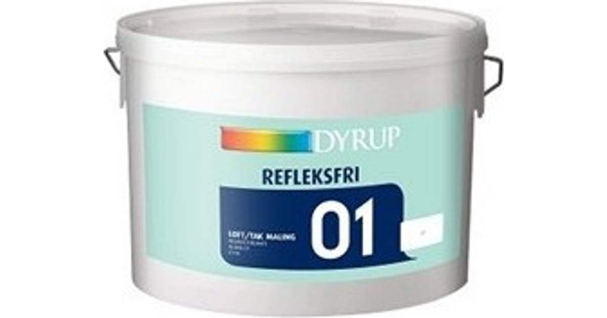 Dyrup 01 (6110) Reflex Free Loftmaling Hvid 10L • Pris »