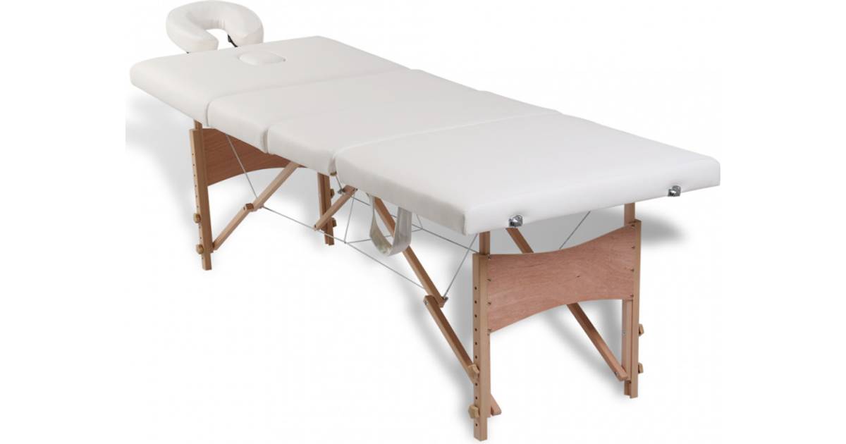 VidaXL Massage Table 4 section 110096 • PriceRunner »
