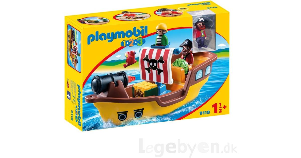 Playmobil Piratskib 9118 • Se pris (21 butikker) hos PriceRunner »