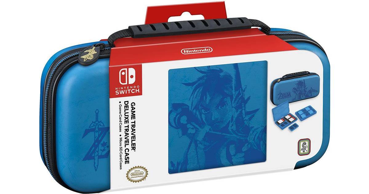 Nintendo Nintendo Switch Deluxe Travel Case Zelda Edition - Blue • Pris »
